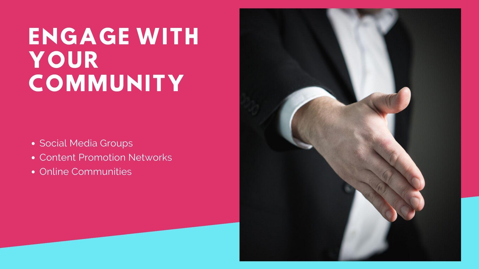 Content - Engage with your community