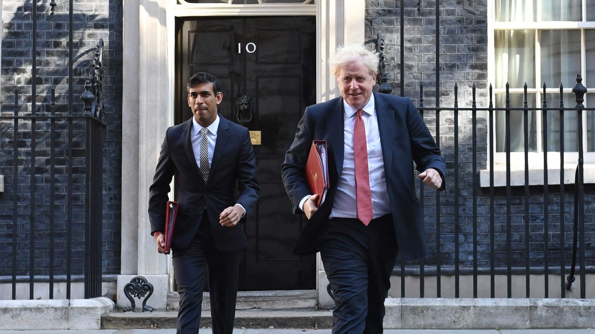 Boris Johnson and Rishi Sunak 