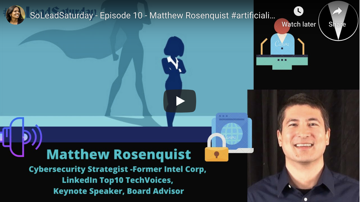 SoLeadSaturday Episode 10 Matthew Rosenquist